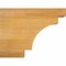 Ekena Millwork Mediterranean Rough Sawn Rafter Tail, Western Red Cedar, 6"W x 12"H x 16"L RFT06X12X16MED00RWR - alternate 3